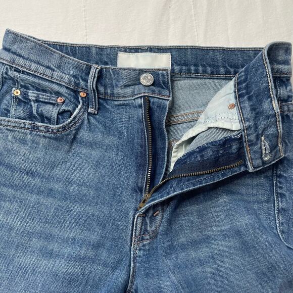 Mother The Insider Ankle Jeans Destination Unknown Size 27 High Rise Cotton - Picture 4 of 11